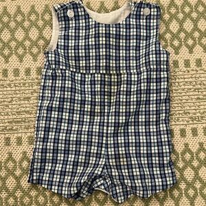 Plaid/check baby Jon Jon